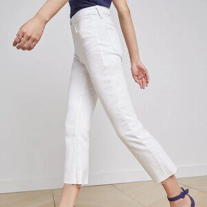 L'AGENCE KENDRA HIGH RISE CROPPED FLARE